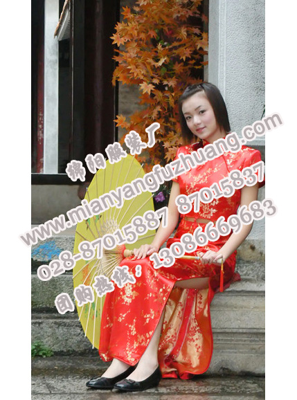 绵阳旗袍礼服加工