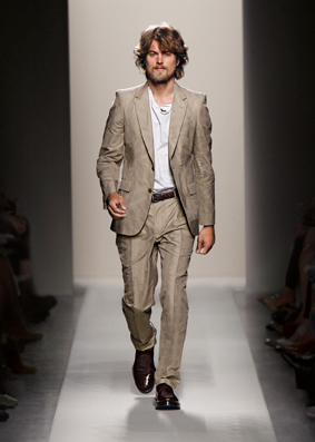 洒脱自在，BOTTEGA VENETA 2011春夏男装系列